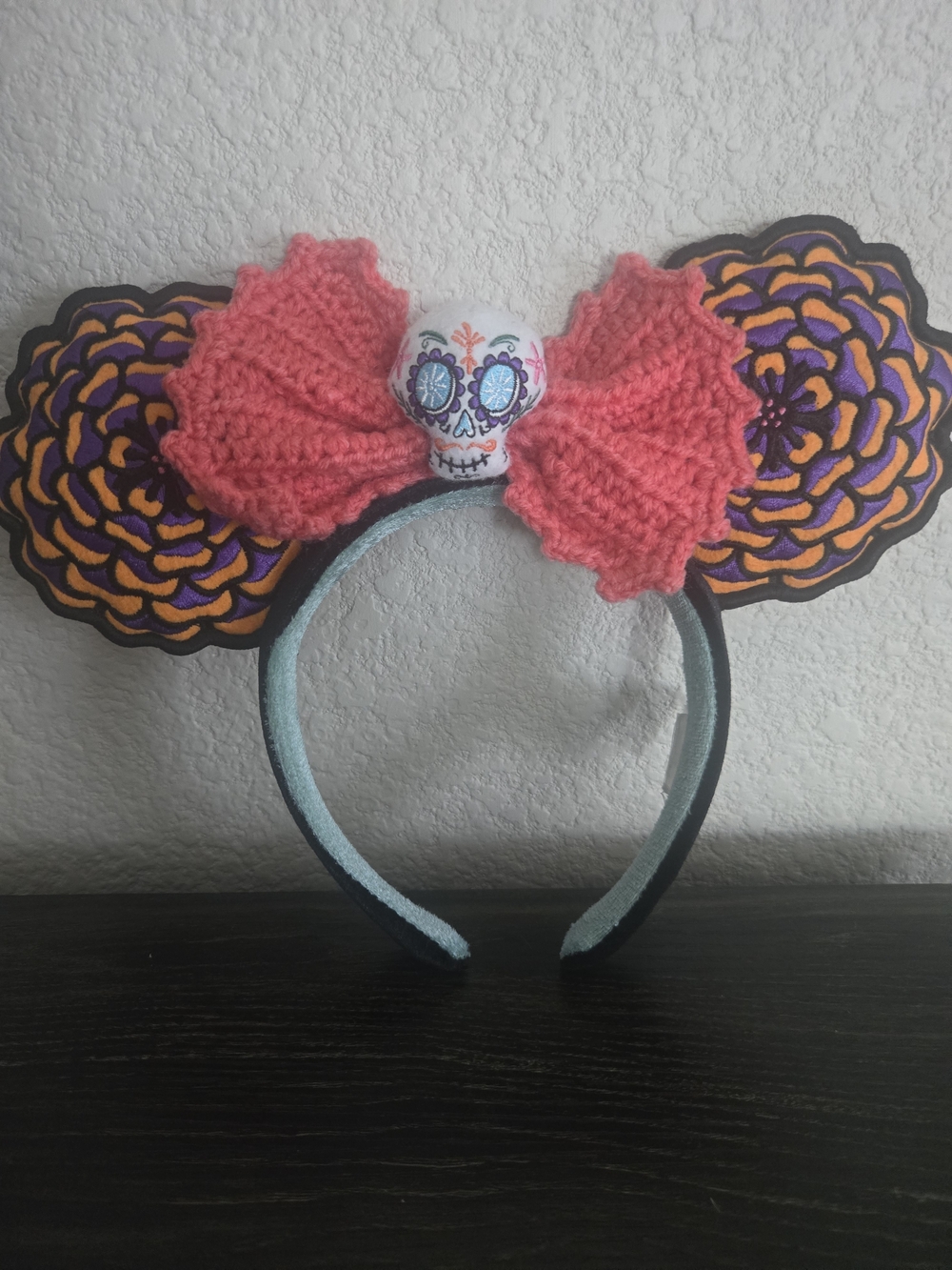 Disney Dia de Los Muertos Sugar Skull Minnie Ears